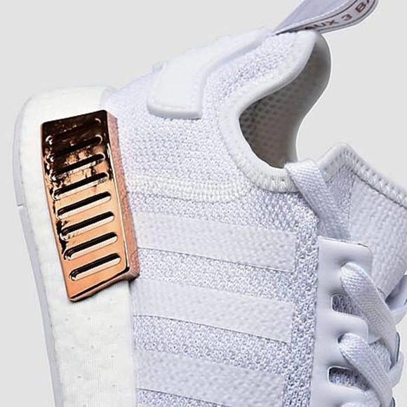 LAST☝️🤍 WMNS NMD SNEAKERS WHITE METALLIC Adidas - Picture 5 of 15